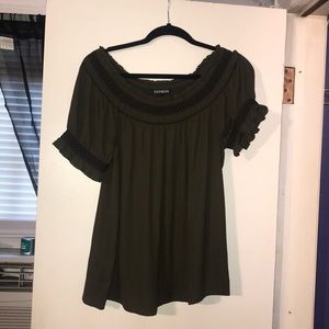 Express off the shoulder blouse NWOT